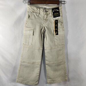 Girls' Mid-Rise Wide Leg Cargo Pants - art class™ NWT Size 5 (LL-11)